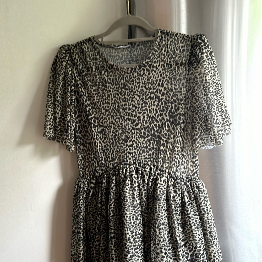 Zara Dress Leopard/Cheetah Print